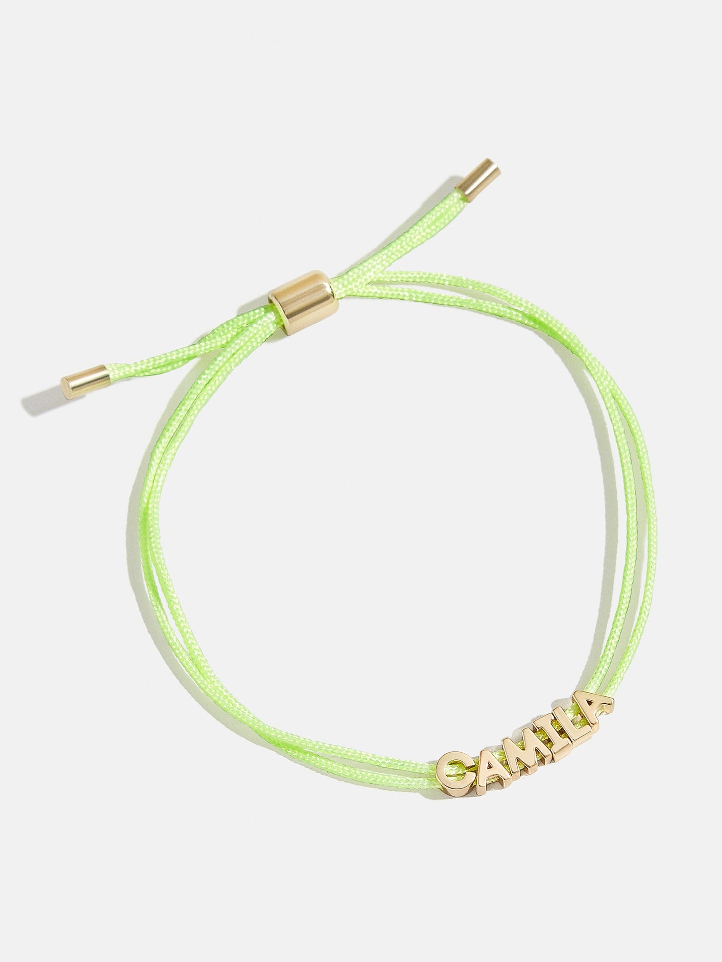 Custom Cord Bracelet - Lime